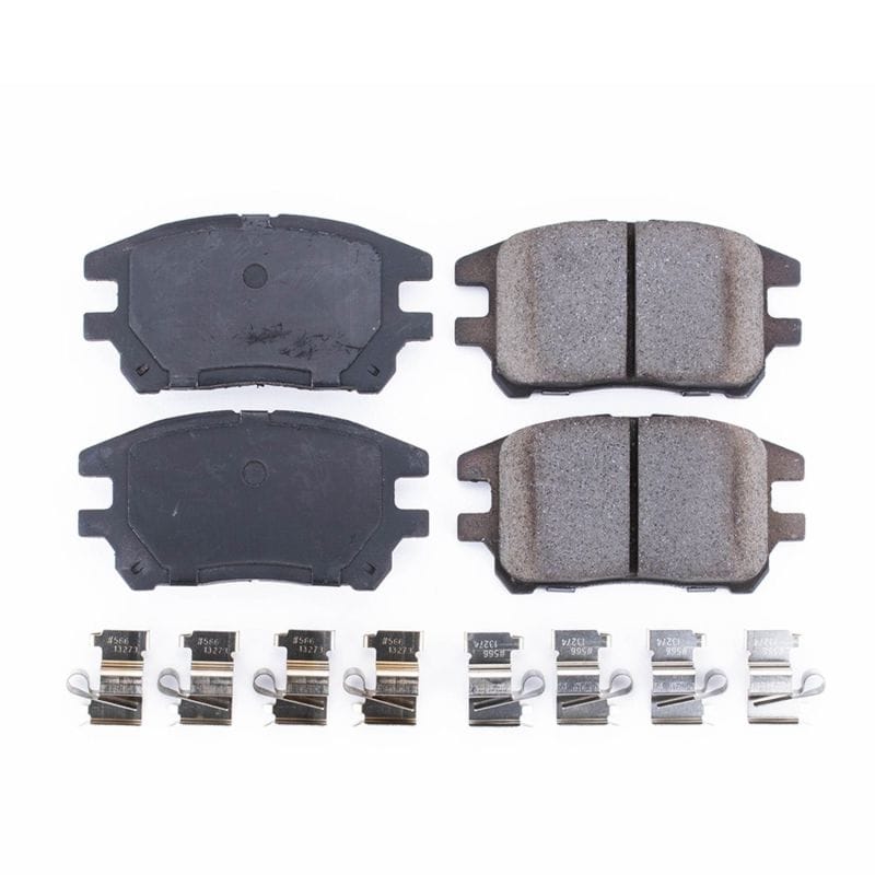 PowerStop — PowerStop - Z17 Low-Dust Ceramic Brake Pads with Hardware
