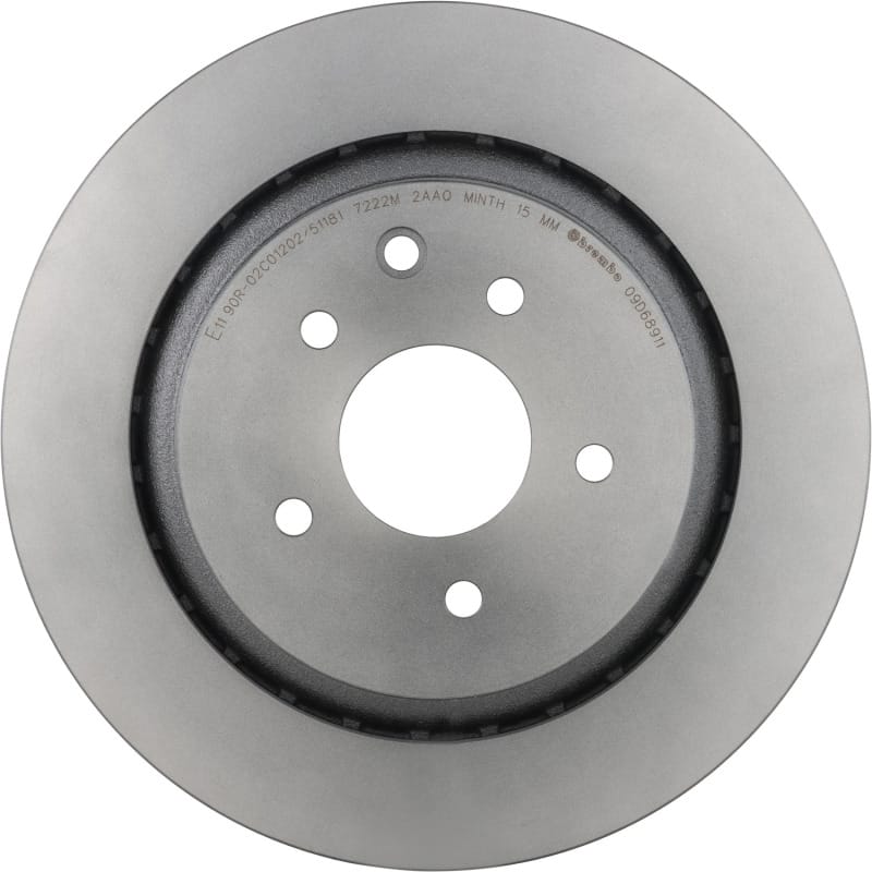 Brembo OE — Premium UV Coated Rear Brake Rotor