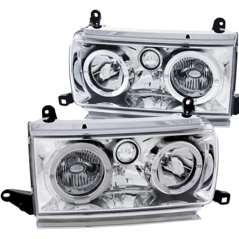 ANZO — ANZO 1991-1994 Toyota Land Cruiser Crystal Headlights w/ Halo Chrome
Head Light Set
HdLtSet