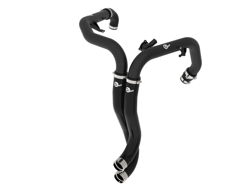 aFe — BladeRunner 2-1/4 IN Aluminum Hot Charge Pipe Black