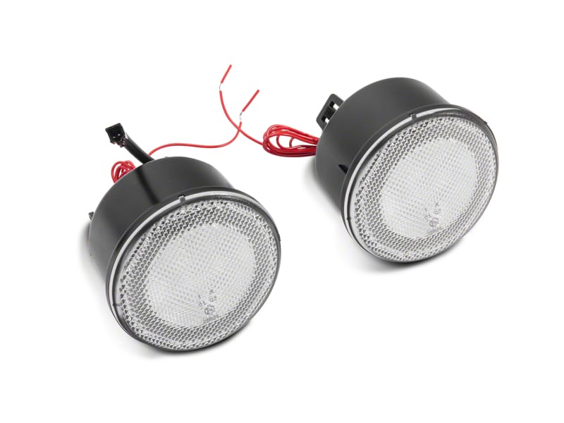 Raxiom — Raxiom 07-18 Jeep Wrangler JK Axial Series LED Turn Signals w/ Halo- Clear
Lights