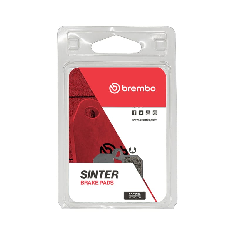 Brembo OE Powersports — Brembo OE 10-14 Cobra CX Big Wheel 50cc Sinter Brake Pad - Front