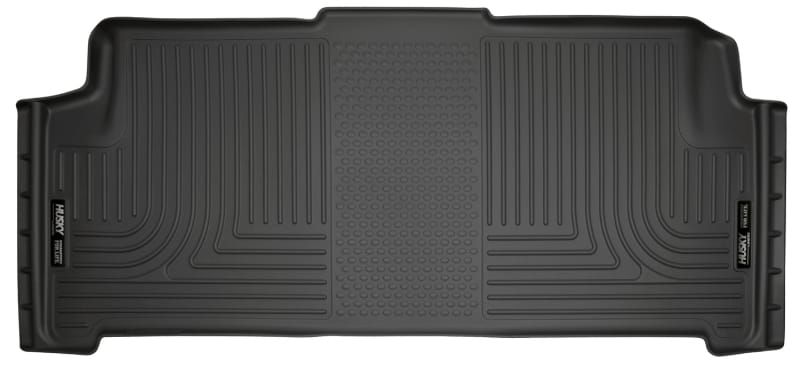 Husky Liners — Husky Liners 08-12 Chrysler Town Country/Dodge Grand Caravan WeatherBeater 2nd Row Black Floor Liner