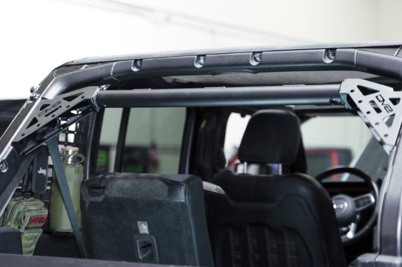 DV8 Offroad — Jeep Wrangler JL Rear Speaker & Light Bar Mount