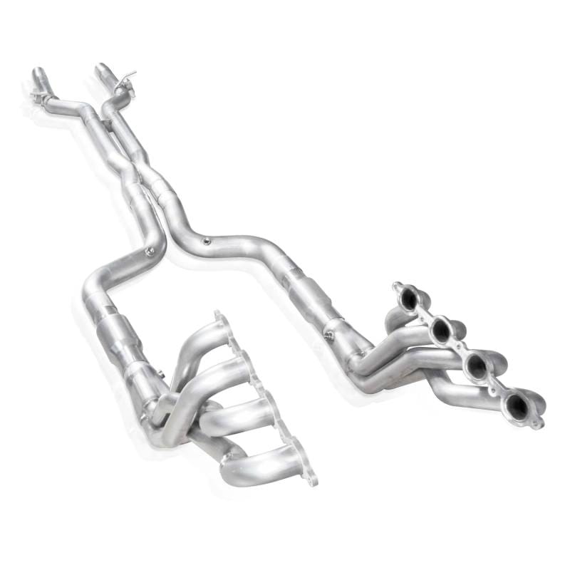 Stainless Works — Stainless Works Headers 1-7/8" Pri. X-Pipe Catted, Valve Delete Factory Connect