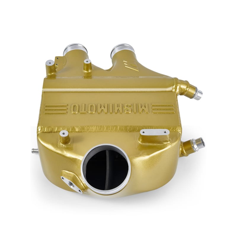 Mishimoto — Performance Air-to-Water Intercooler, Austin Yellow, fits BMW F8X M3/M4 2015-20