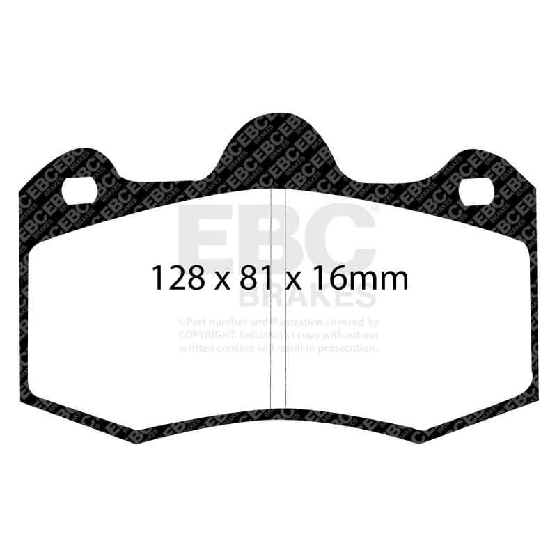 EBC — Redstuff Ceramic Low Dust Brake Pads