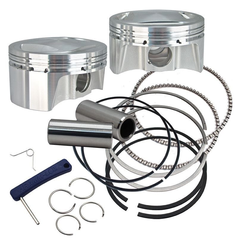 S&S Cycle — S&S Cycle 99-06 BT 98in Big Bore Forged Pistons - 3.937in Standard Bore