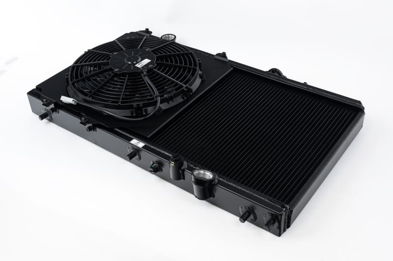 CSF — K-Swap 92-00 Honda Civic / 94-01 Acura Integra All-Aluminum Radiator - Black