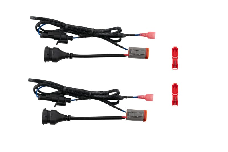 Diode Dynamics — Allows you to connect a 4-Pin Deutsch DT-style connector to a factory connector.
Converts a DT-style plug to your factory connector size.