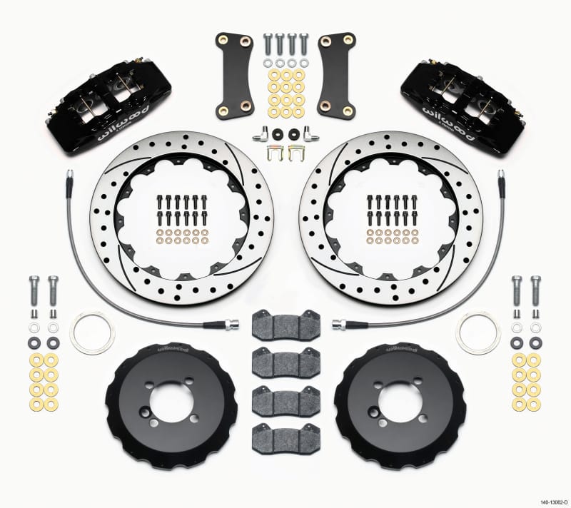 Wilwood — KIT,FRONT,MINI COOPER,02-UP,12.88x.81 SRP,BLACK,W/LINES