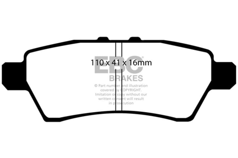 EBC — Ultimax OEM Replacement Brake Pads