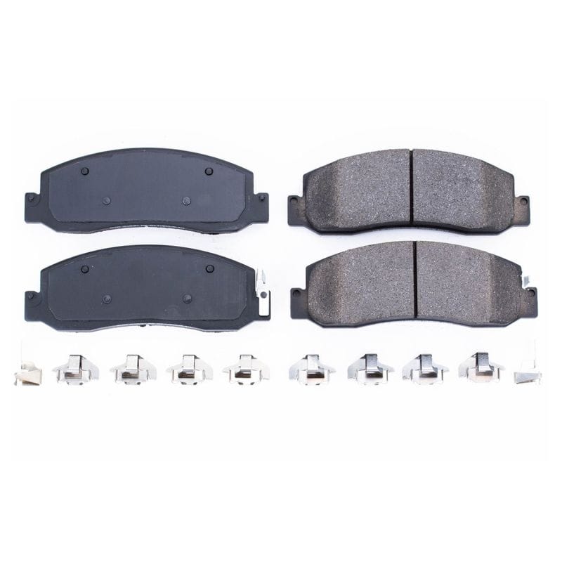 PowerStop — PowerStop - Z17 Low-Dust Ceramic Brake Pads with Hardware