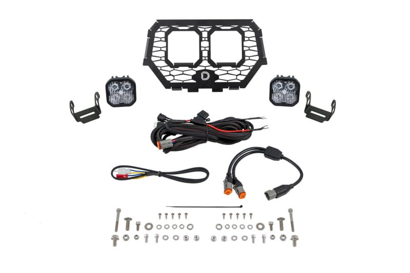 Diode Dynamics — Diode Dynamics 14-18 Polaris RZR XP Stage Series LED Grille Kit - Sport White Combo