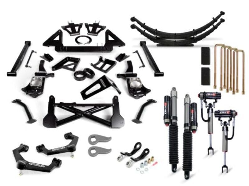 Cognito — Cognito 12" Elite Lift Kit w/ 2.5" Elka Shocks 2020-2022 GM 2500HD/3500HD