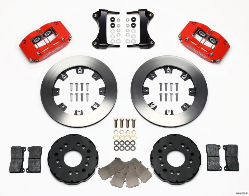 Wilwood — KIT,FRONT,DPR-DS,ECLIPSE,MITSUBISHI 12.19 ROTOR,RED