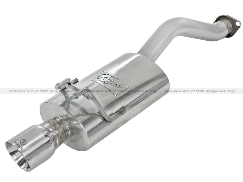 aFe — Takeda 2-1/2 IN 304 Stainless Steel Axle-Back Exhaust System
EXH AB; Honda Civic Si 06-11 L4-2.0L (pol)
