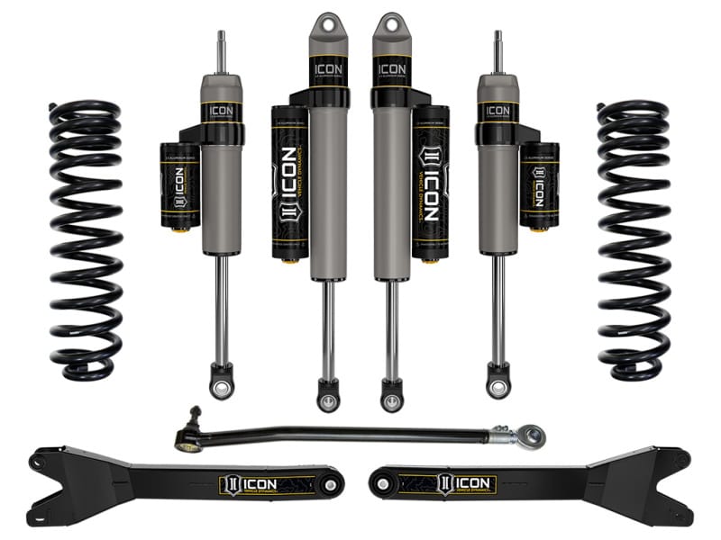 ICON — 23 FORD F250/F350 DIESEL 2.5" STAGE 3 SUSPENSION SYSTEM W/ RADIUS ARMS