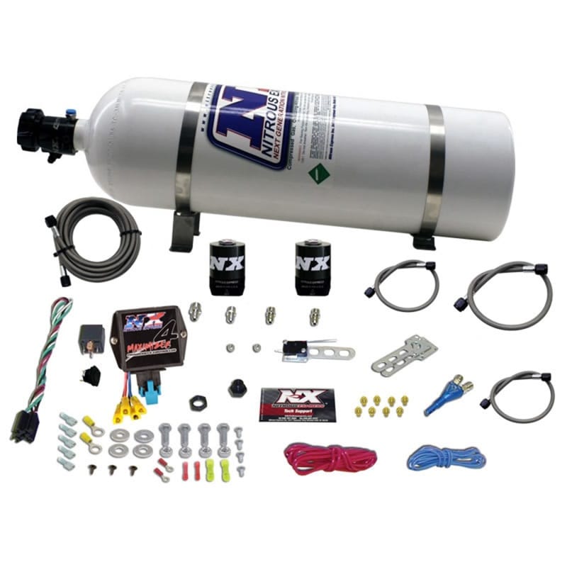 Nitrous Express — INSTABOOST DIGITAL EFI NITROUS SYSTEM, 15LB BOTTLE
Nitrous Oxide Injection System Kit