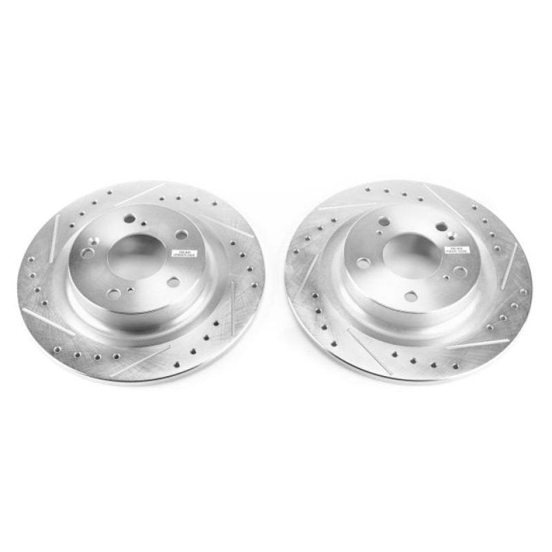 PowerStop — PowerStop Evolution Performance Drilled, Slotted & Plated Brake Rotor Pair