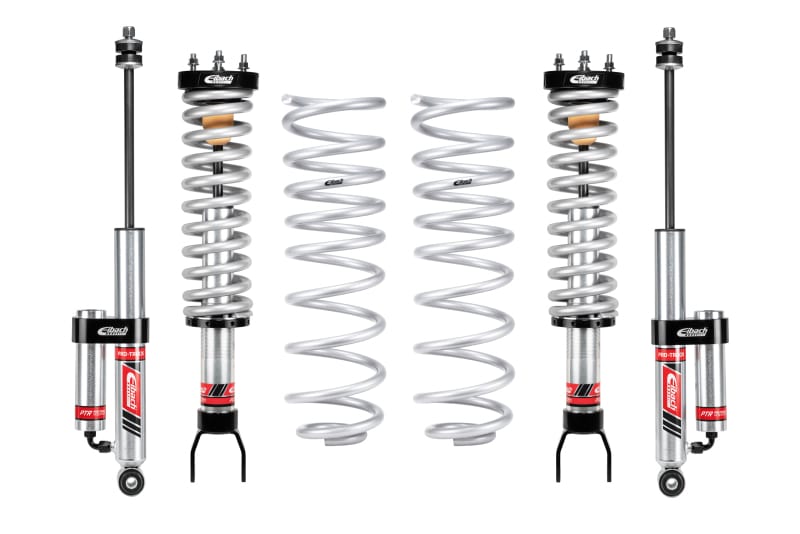 Eibach — Pair of Front Coilovers + Rear Reservoir Shocks + Rear Springs