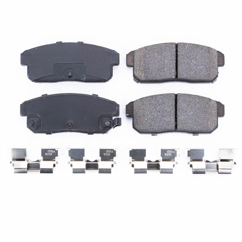 PowerStop — PowerStop - Z17 Low-Dust Ceramic Brake Pads with Hardware