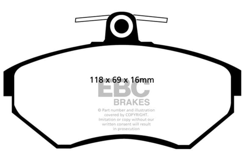 EBC — Yellowstuff Street And Track Brake Pads