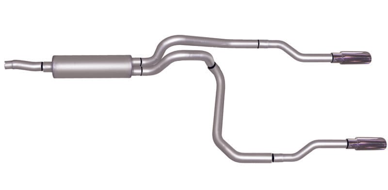 Gibson — Gibson 02-03 Dodge Dakota SLT 3.9L 2.5in Cat-Back Dual Split Exhaust - Stainless
Truck/Suv