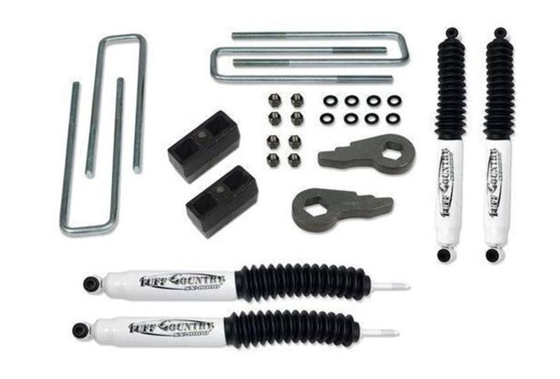 Tuff Country — 1999-2006 GMC Sierra 1500 4x4-2in. Lift Kit (with Rear lift blocks) by (No Shock
