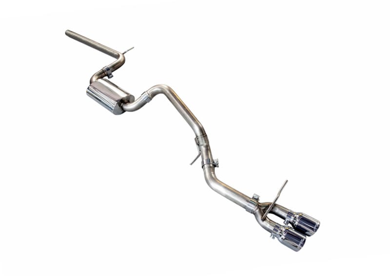 AWE Tuning — AWE Track Edition for VW MK7 Golf SportWagen - Diamond Black Tips (90mm)