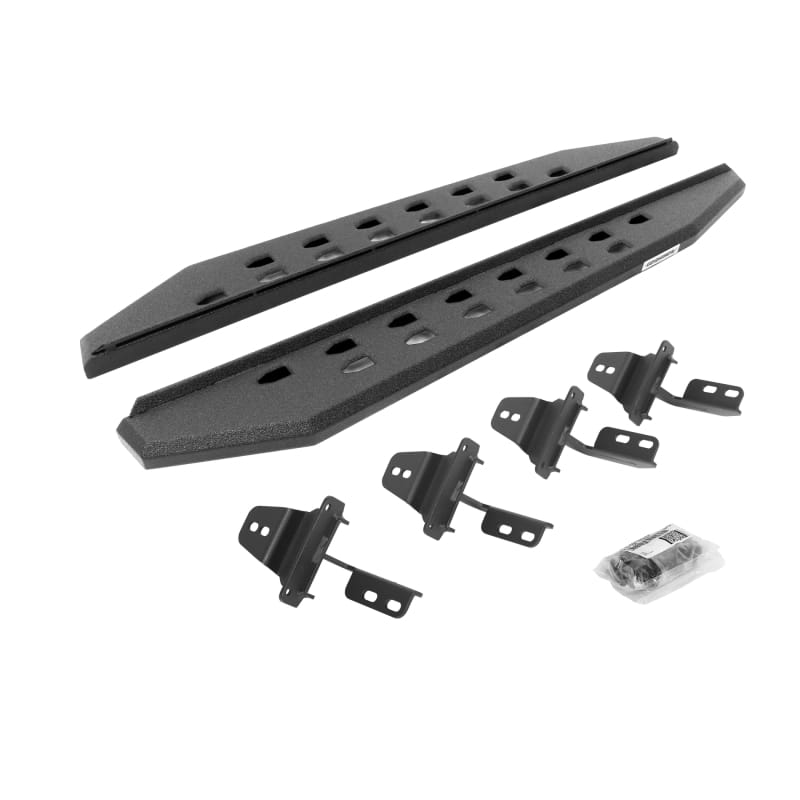 Go Rhino — RB20 Slim Line Running Boards with Mounting Bracket Kit