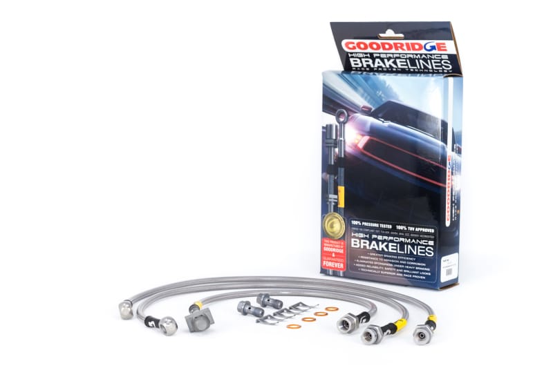 Goodridge — G-STOP SS Braided Brake Line Kit