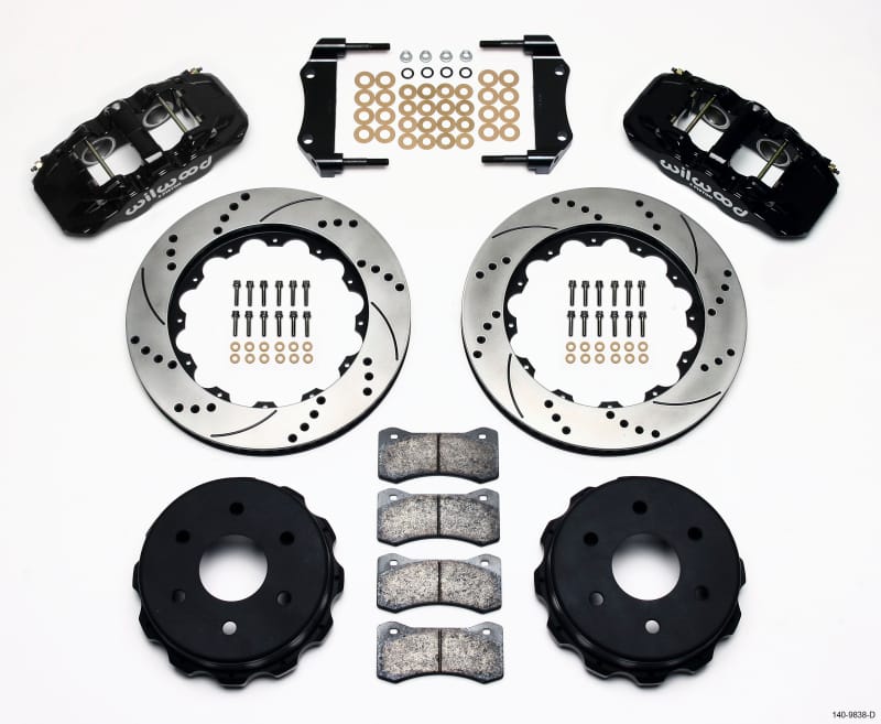 Wilwood — KIT,REAR,GM TRK/SUV,1500,99-UP,OE 2 PISTON CALIPER,14.25 ROTOR,DRILLED