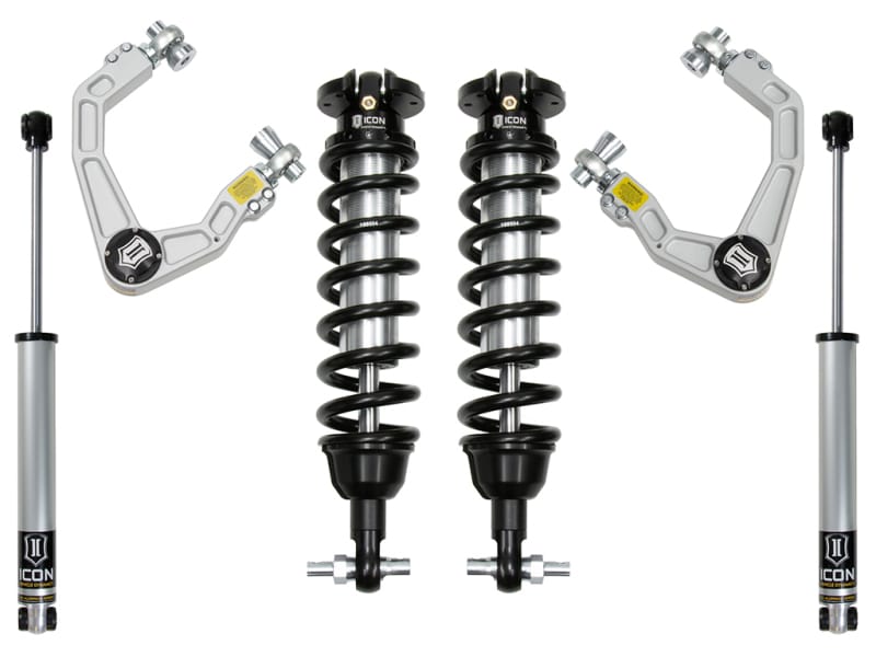 ICON — 19-UP FORD RANGER 0-3.5" STAGE 2 SUSPENSION SYSTEM W BILLET UCA
19-21 FORD RANGER 0-3.5" STAGE 2 SUSPENSION SYSTEM W BILLET UCA