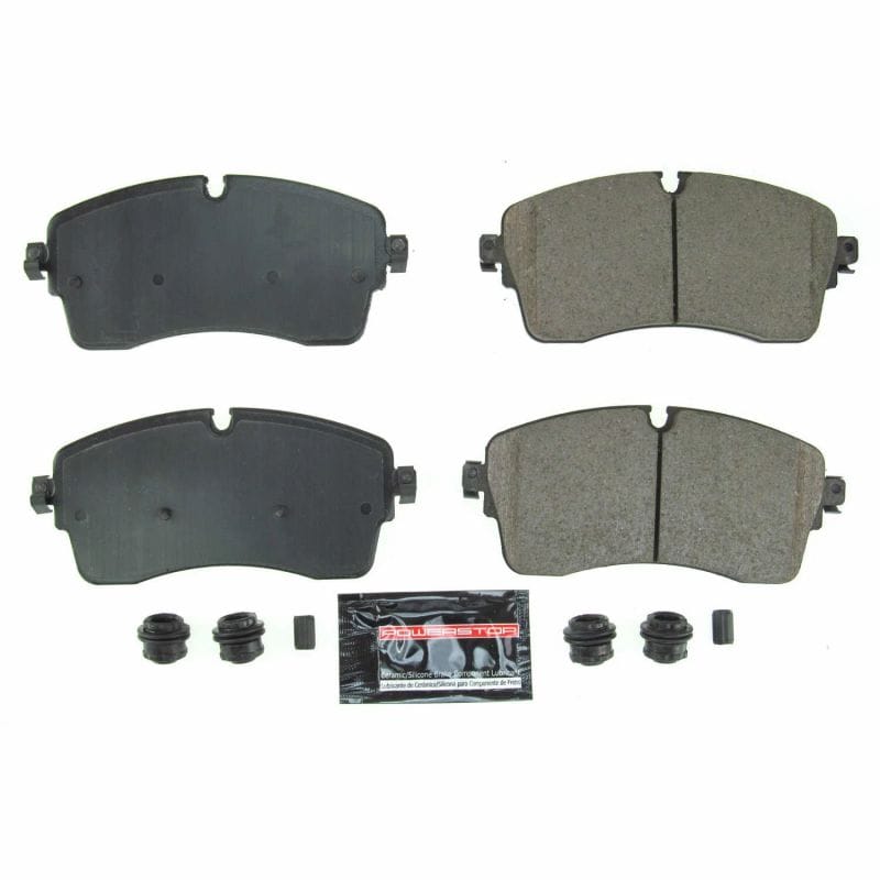 PowerStop — PowerStop - Z23 Daily Driver Carbon-Fiber Ceramic Brake Pads with Hardware Kit