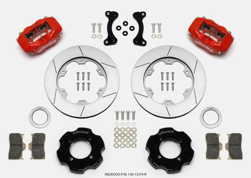 Wilwood — KIT,FRONT,FDLI,MIATA 90-05,11.00,GT ROTOR,RED