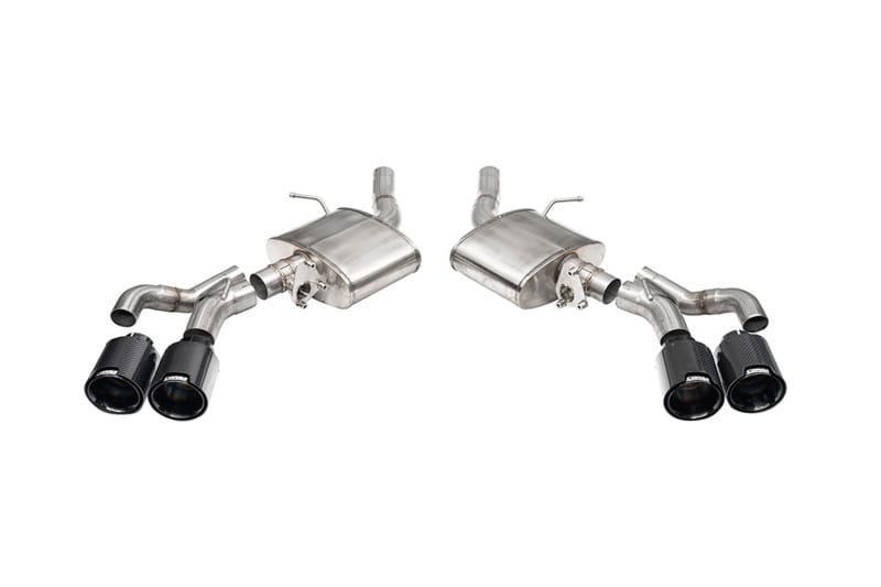 CORSA Performance — Corsa 22-25 Caddy CT5-V Blackwing 3in Axle-Back - Act. Exh. - Dual Rear Exit - Twin 4.5in Blk CF Tip
Exhaust