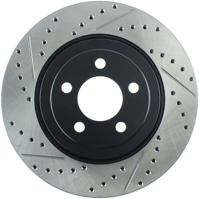 Stoptech — StopTech Sport Drilled & Slotted Brake Rotor; Front Right
StopTech Sport Drilled/Slotted Brake Rotor; Front Right