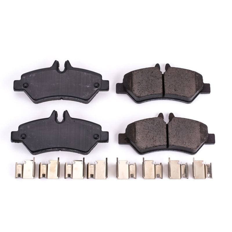 PowerStop — PowerStop - Z17 Low-Dust Ceramic Brake Pads with Hardware