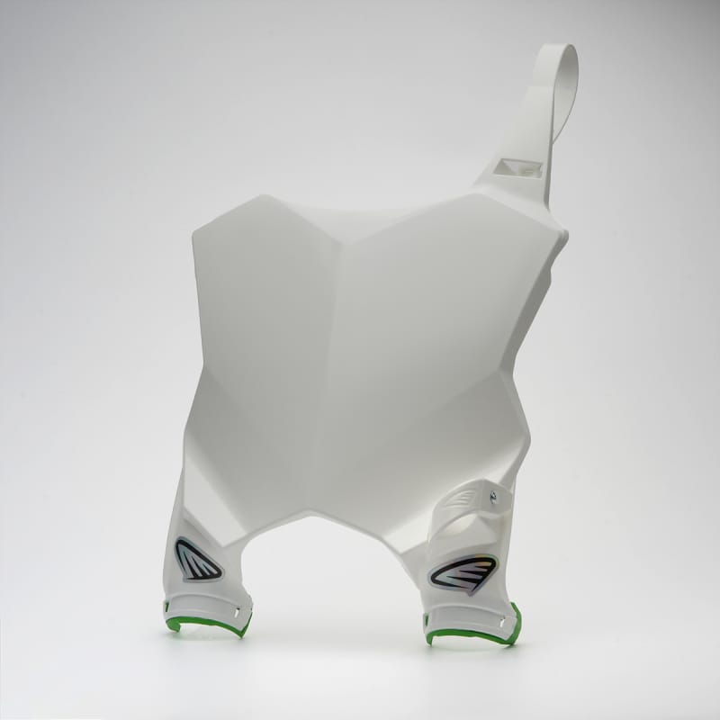 Cycra — Cycra 23+ Kawasaki KX450X Stadium Number Plate - White