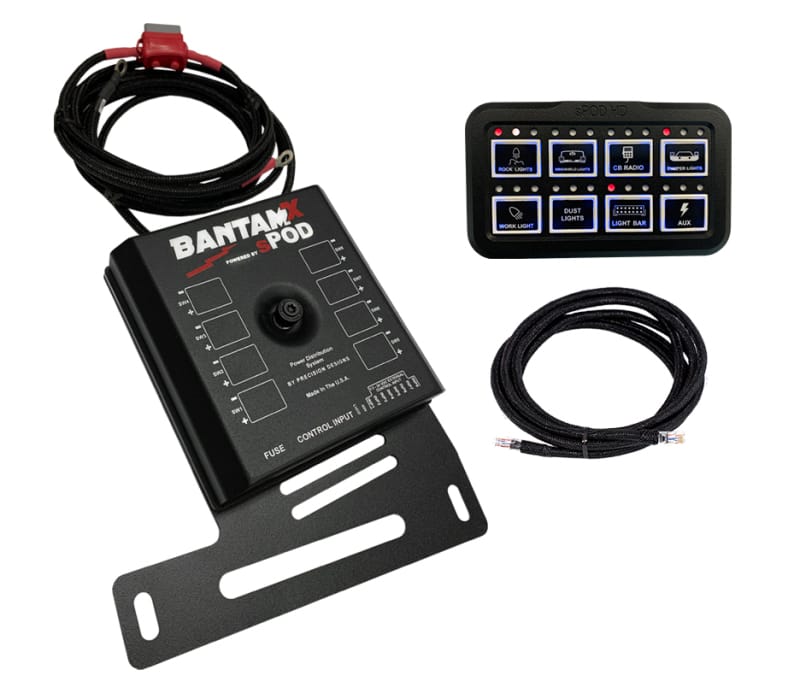 SPOD — Spod 07-18 Jeep Wrangler JK BantamX HD