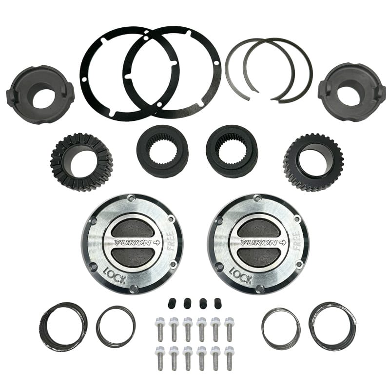 Yukon Gear & Axle — Locking Hub Kit for Ford Superduty - D60SD 35spl   Hardcore Locking Hub Set
Locking Hub Kit for Ford Superduty-D60SD 35spl Hardcore Locking Hub Set