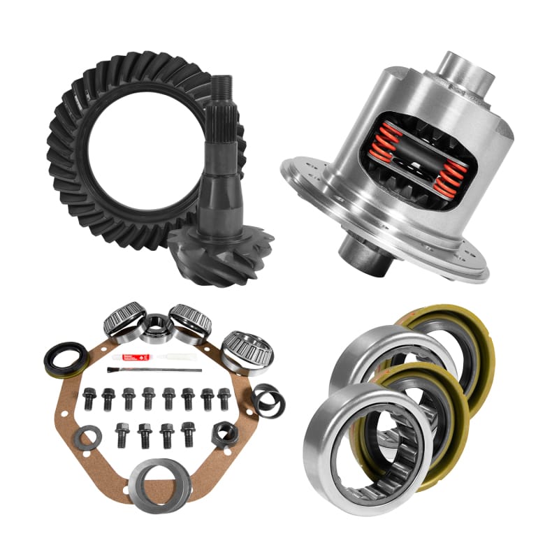Yukon Gear & Axle — 9.25in. CHY 3.21 Rear Ring/Pinion; Install Kit; 31spl Posi; 1.7in. Axle Bearings
9.25" CHY 3.21 Rear Ring & Pinion, Install Kit, 31spl Posi, 1.7" Axle Bearings