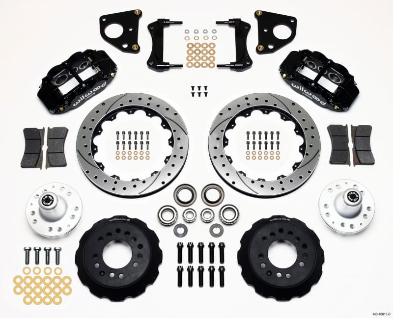 Wilwood — KIT,FRONT,CDP,B&E BODY,62-72 DRUM,BIG BRAKE,13.00 ROTOR,DRILL
