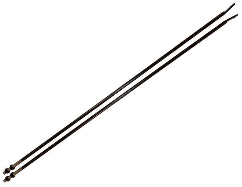 Kentrol — Kentrol 72-86 Jeep CJ Strut Rod Kit - Powdercoat Black