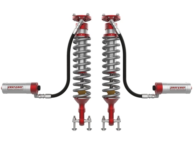 aFe — Sway-A-Way 2.5 Front Remote Reservoir Coilover Kit with Compression Adjusters