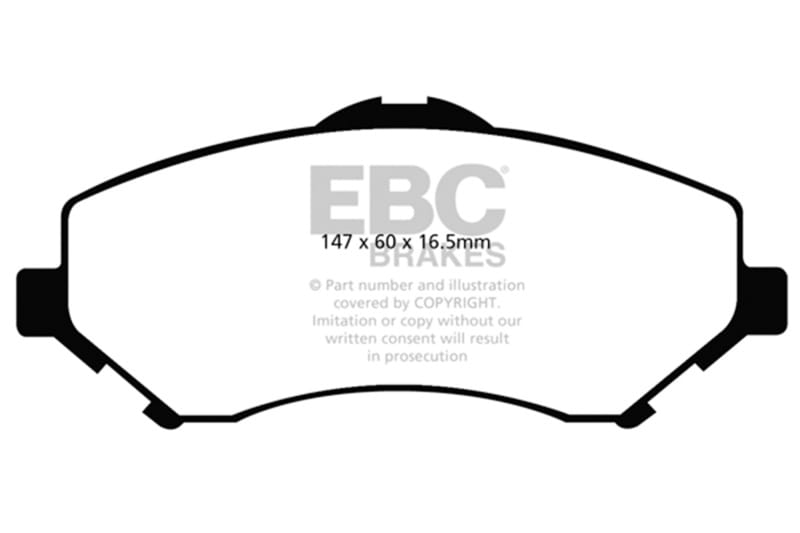 EBC — 6000 Series Greenstuff Truck/SUV Brakes Disc Pads