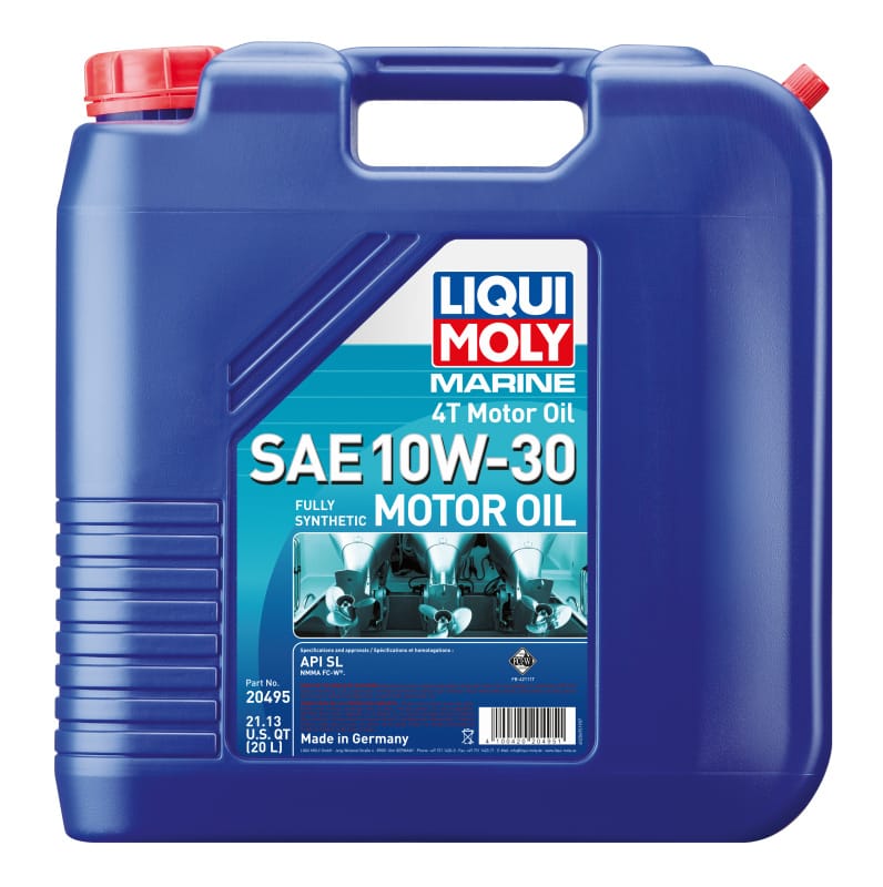 LIQUI MOLY — LIQUI MOLY 20L Marine 4T Motor Oil SAE 10W30