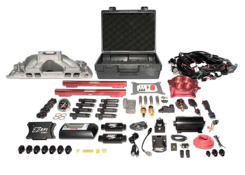 FAST — EZ-EFI Chevrolet Big Block EFI Kit w/ Red Throttle Body and 1,000 HP Pump