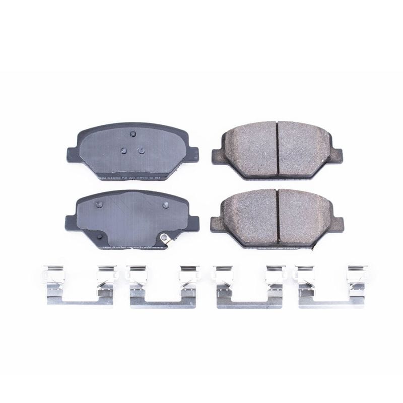 PowerStop — PowerStop - Z17 Low-Dust Ceramic Brake Pads with Hardware
